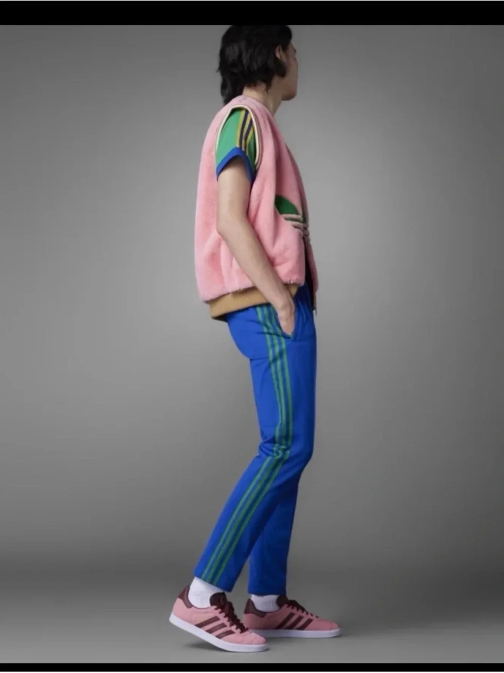 Adidas Originals Adicolor 70s Track Pants  Rare royal/green Men’s-M